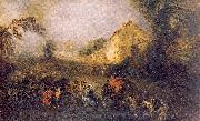 The Burdens of War WATTEAU, Antoine